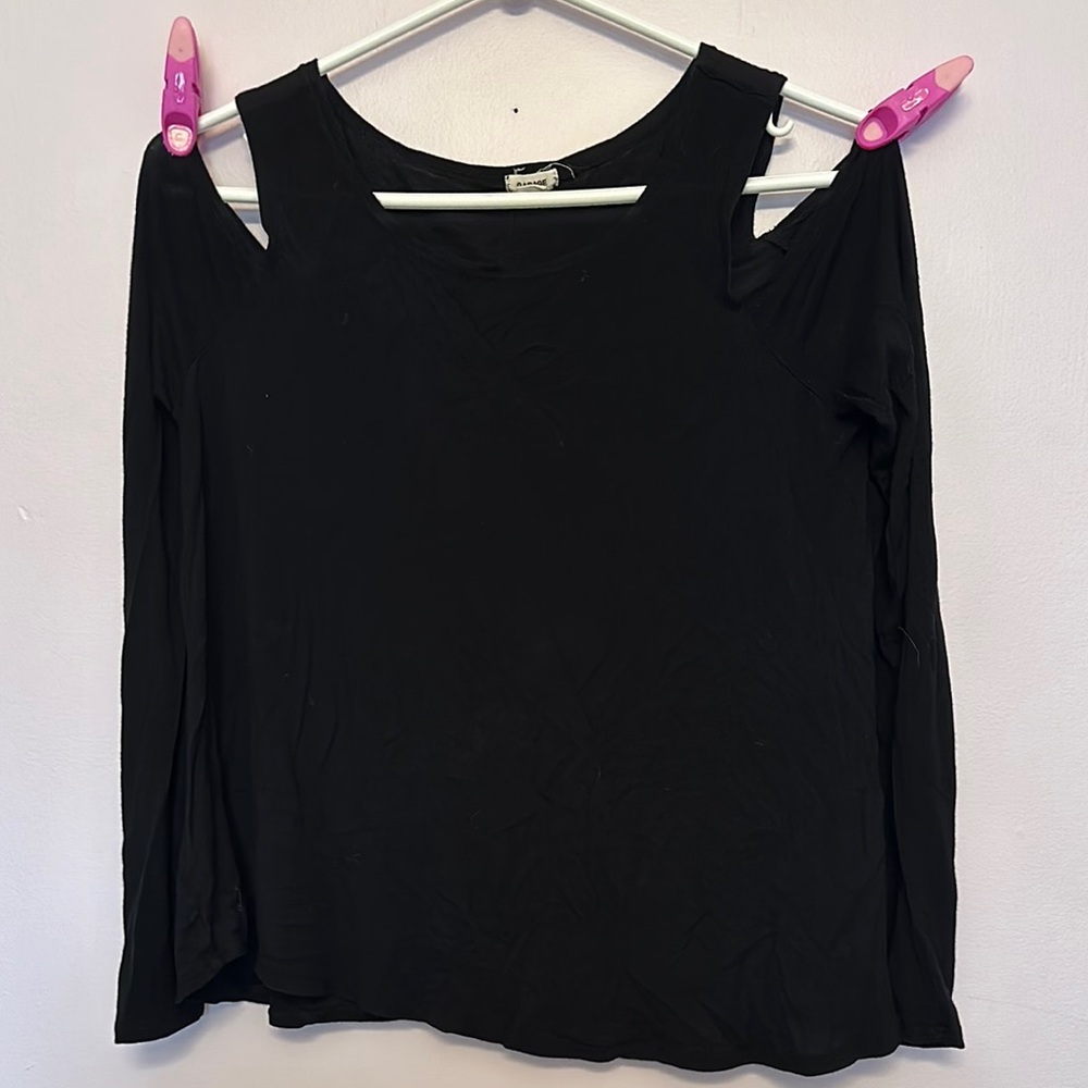 Garage off the Shoulder Long Sleeve T-Shirt